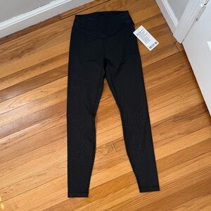Lululemon Leopard Wunder Under SmoothCover HR Tight 28"